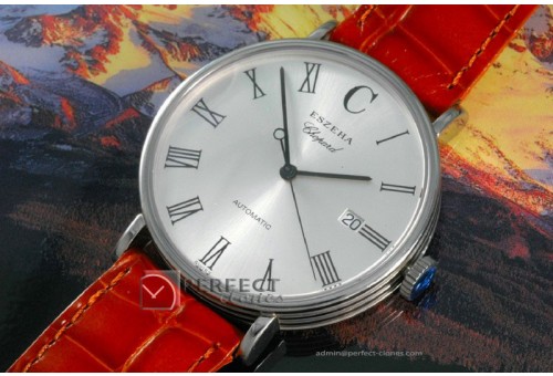 CP10052 Eszeha SS Silver Swiss Eta 2824-2