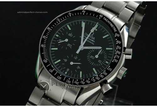 OMSP10003 Broad Arrow Blk Dial Wht Stk Markers Manual Chronos