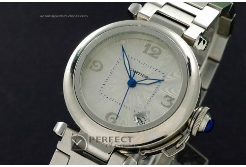 CARPS10008 Pasha 32mm SS White Dial Eta 2824-2