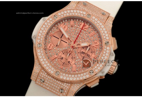 HBUB10048 Big Bang RG/Full Diam Rose Diam Dial A-7750