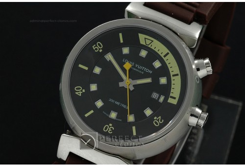 LV10003 SS Tambour Diving Ladies In Rubber Swiss Eta 2671-2