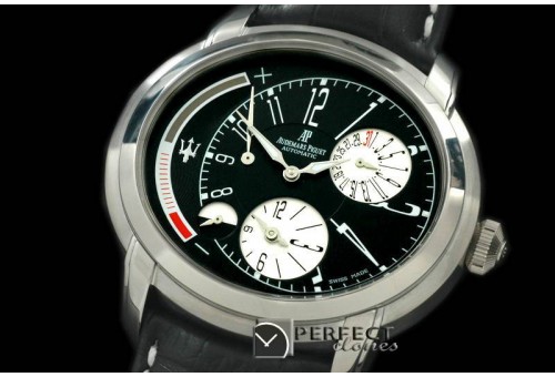 APML10002 Millenary Reserve/Duo Time SS/LE Black Asian 23 Auto