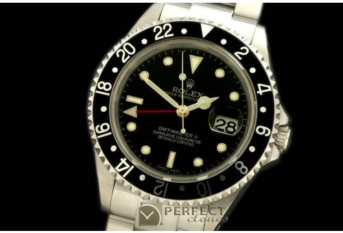 RLGS00053 GMT II 16710 SS Black Swiss 2836/3186
