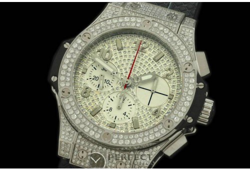 HBUB10047 Big Bang SS/Full Diam Steel Diam Dial A-7750