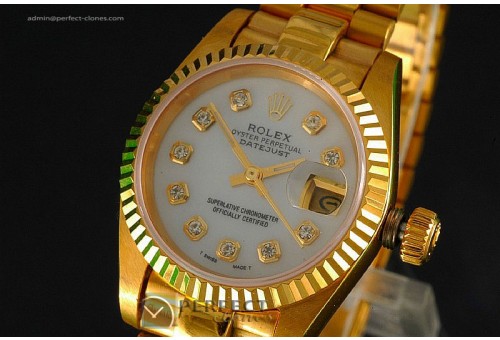 RDJLF10001 FG MOP White Diamond Markers Eta 2671-2