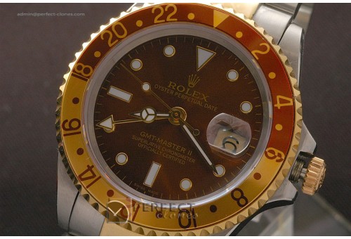 RLGT10001 GMT Master II TT Brown Dial TT Bezel Swiss Eta 2836-2
