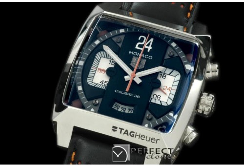 TGM24-10021 Monaco Concept 24 SS/LE Black Jap Quartz Chrono