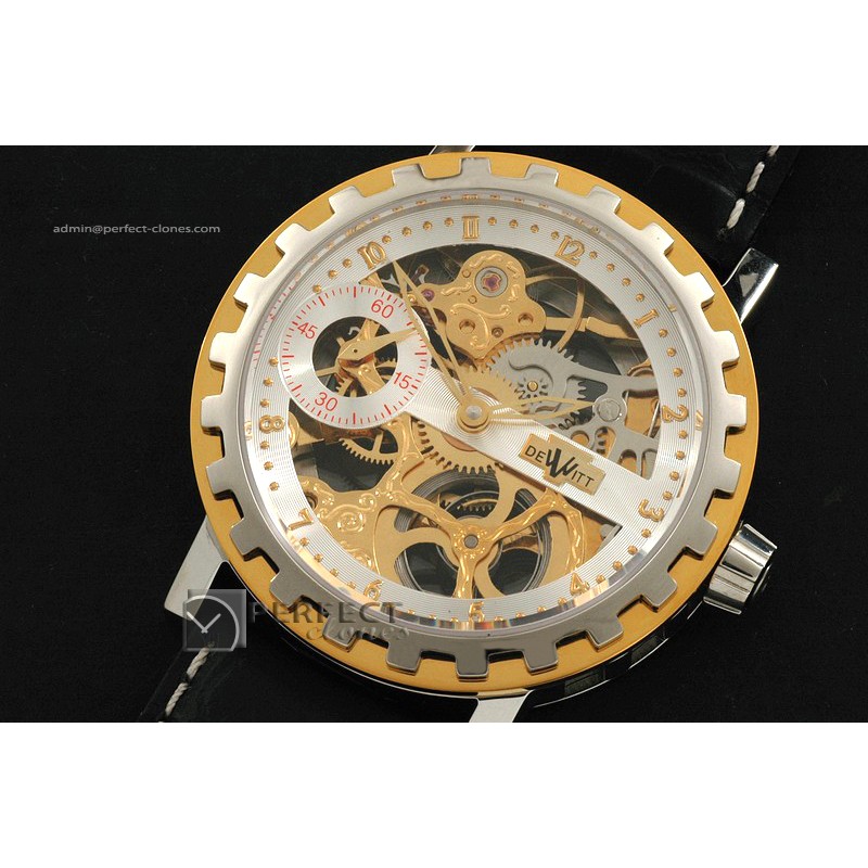 DW10003 Academia Chronographe TT White Lemania Manual HW