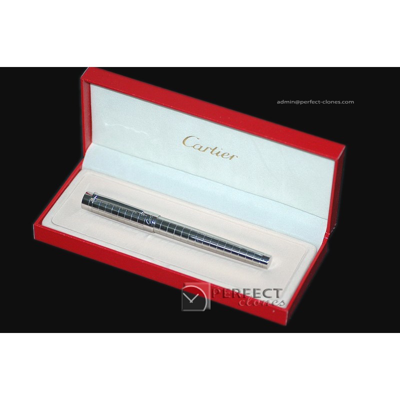 CARZ1022 Pasha de Cartier Silver Chrome Fountain