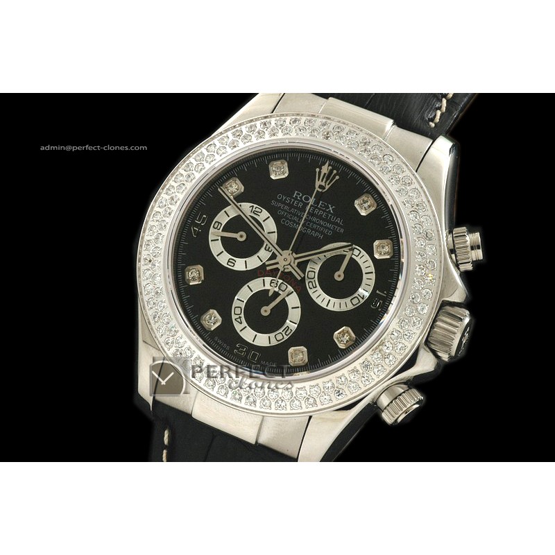 RLDS10043 LE Black Dial Diam Markers/Bez Running Secs@ 6.00