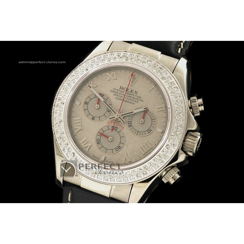 RLDS10044 LE Meteorite Dial Rom Markers/Diam Bez Running Secs@ 6