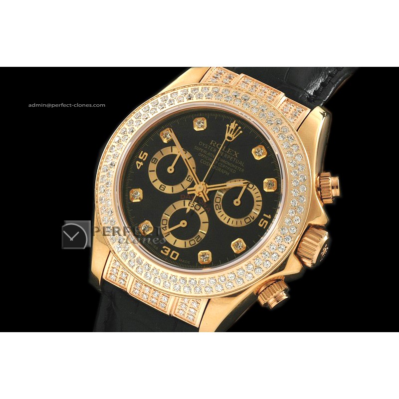 RLDF10042 FG Black Dial Diam Markers/Bez LE Asia 775Secs@6.00