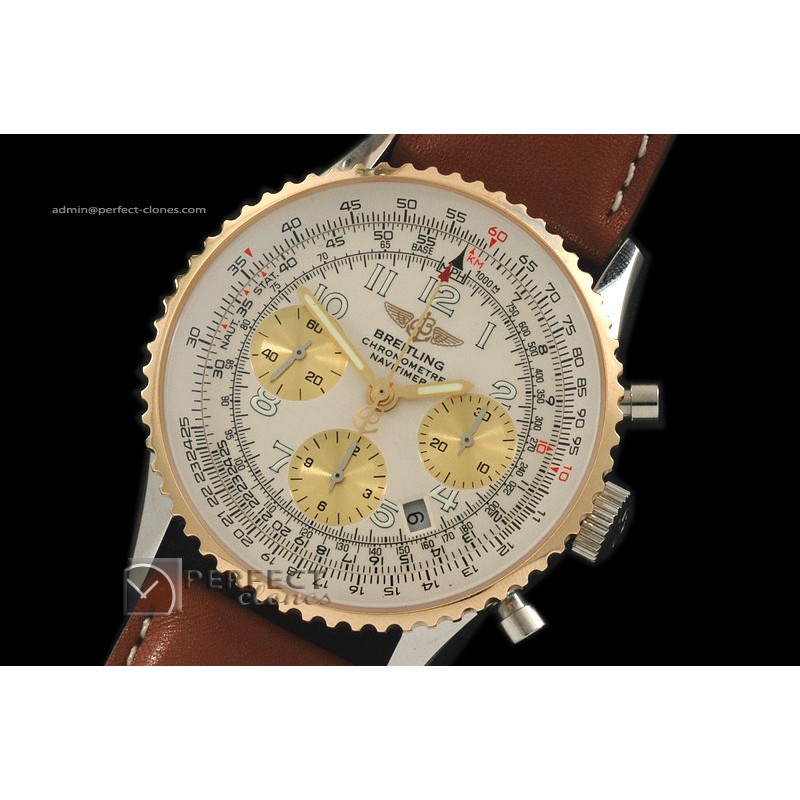 BL10054 TT LE Navitimer White Dial Numeral Working Chronos 28800
