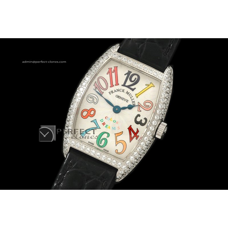 FMCR10008 Curvex Ladies Colour Dreams Men Diamond/WG White Swiss