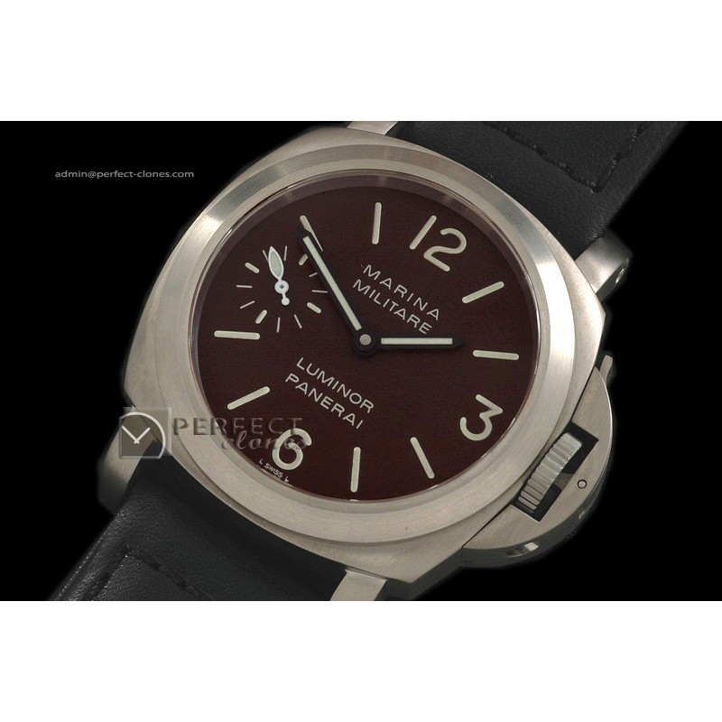 PN03601 Pam 036 Titanium Tobacco Dial Swiss Unitas 6497