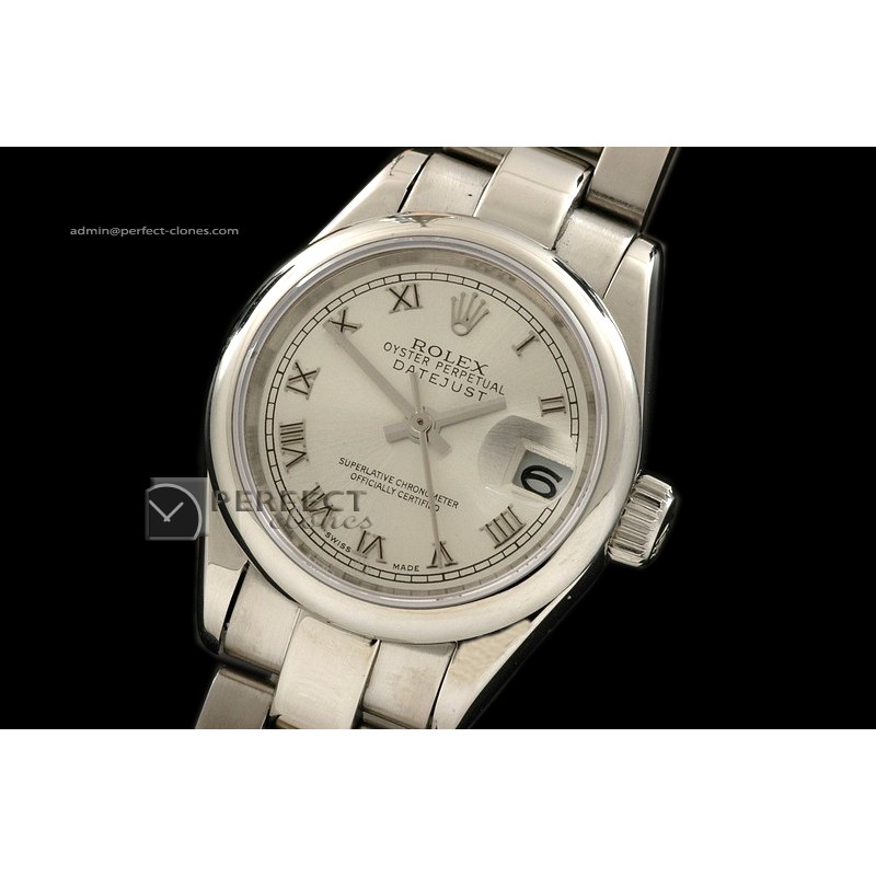 RDJLS10013 SS Oyster Silver Dial Roman Markers Eta 2671