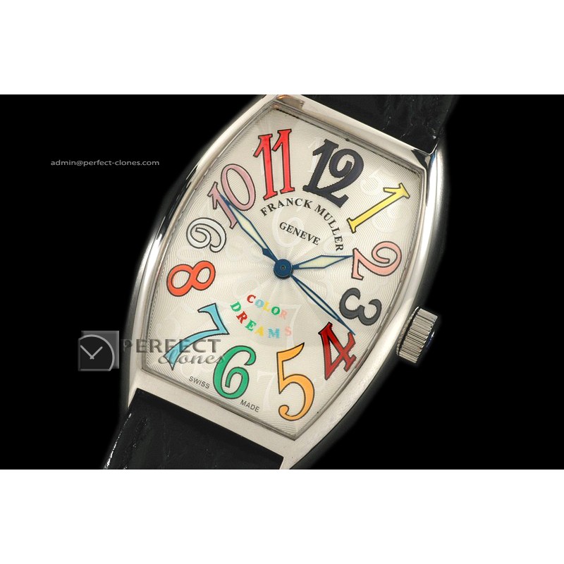 FMCR10006 Curvex Men Colour Dreams SS/LE White Swiss Eta 2824-2