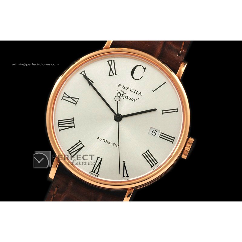 CP10051 Eszeha RG Silver Swiss Eta 2824-2
