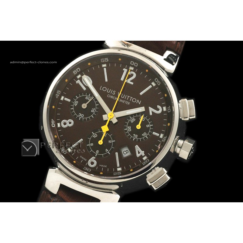 LV10017 Tambour Chronograph SS/LE Brown Asia 7752880bph