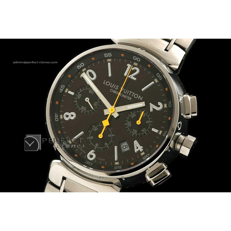 LV10018 Tambour Chronograph SS Brown Asia 7752880bph