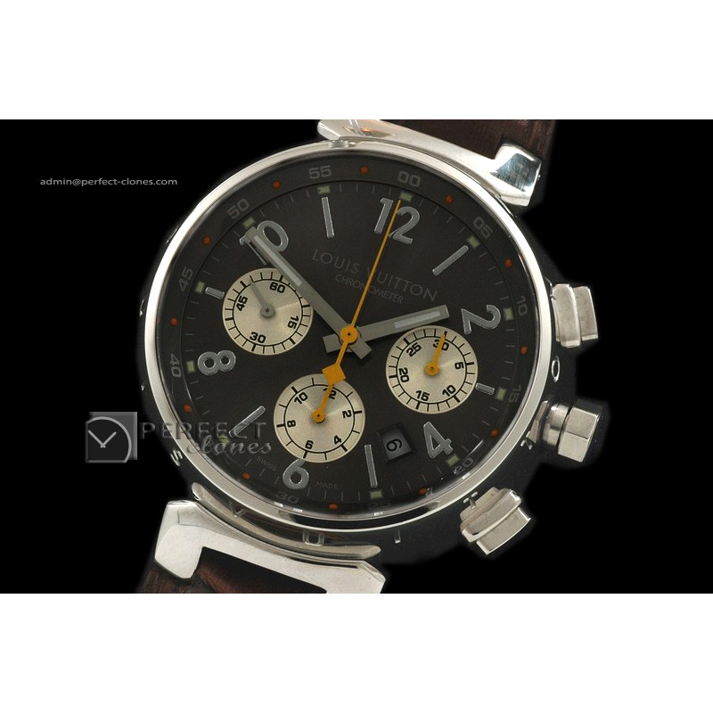 LV10019 Tambour Chronograph SS/LE Black Asia 7752880bph