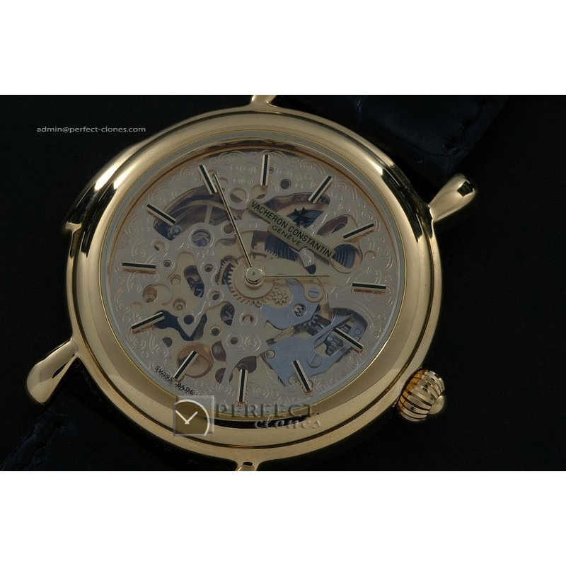 VC10025 Skeletonised Minute Repeater YG