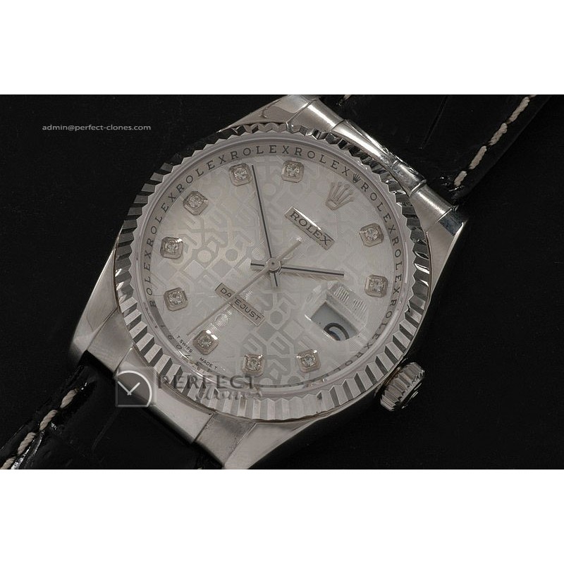 RDJMS10105 LE Jubilee Silver Dial Diamond Markers Eta 2836-2