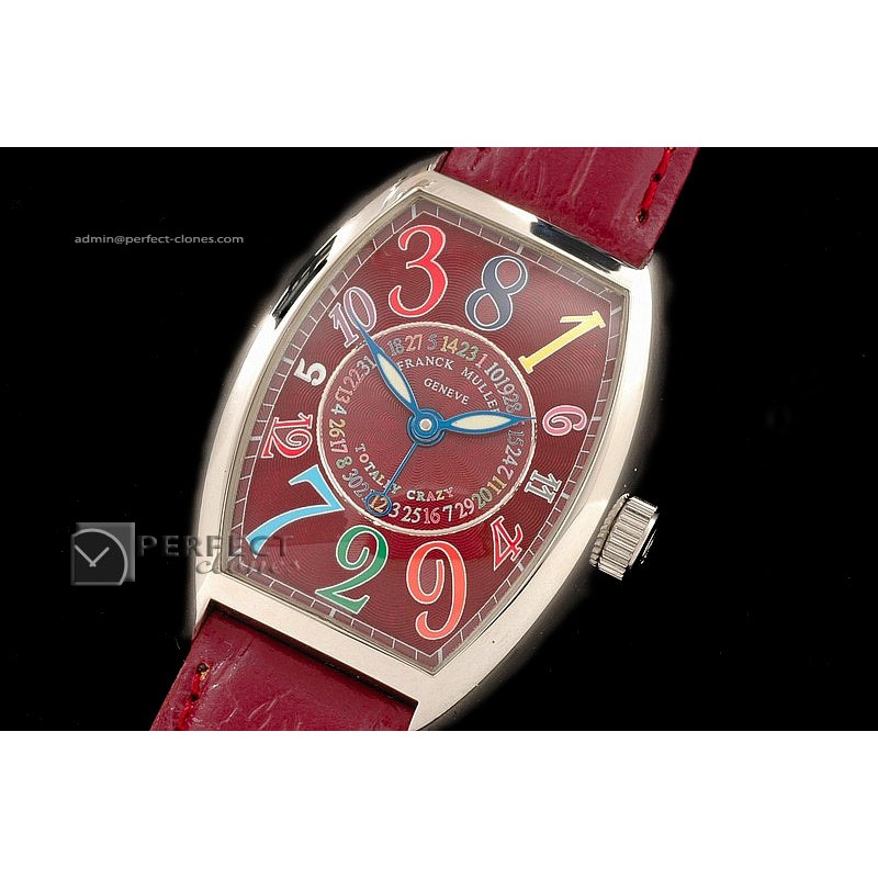 FMCR10025 Curvex Crazy Colours Hour/Date Men SS Maroon