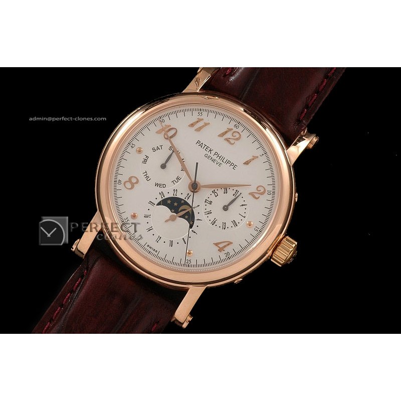 PP10014 Perpetual Calender RG White