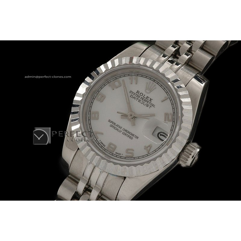 RDJLS10011 SS White Dial Jubilee Num Marker Swiss Eta 2671-2