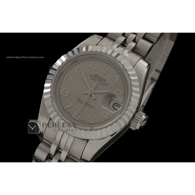 RDJLS10058 SS Grey Dial Jubilee Numeral Marker Swiss Eta2671