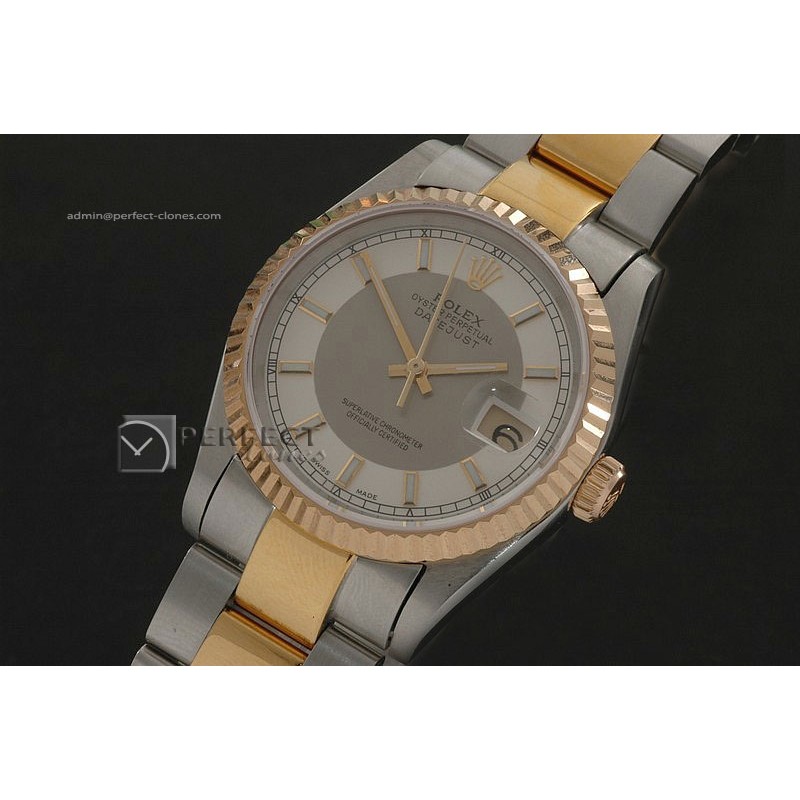 RDJMT10038 TT 2 Tone Dial Stick Markers Osyter Eta 2836-2