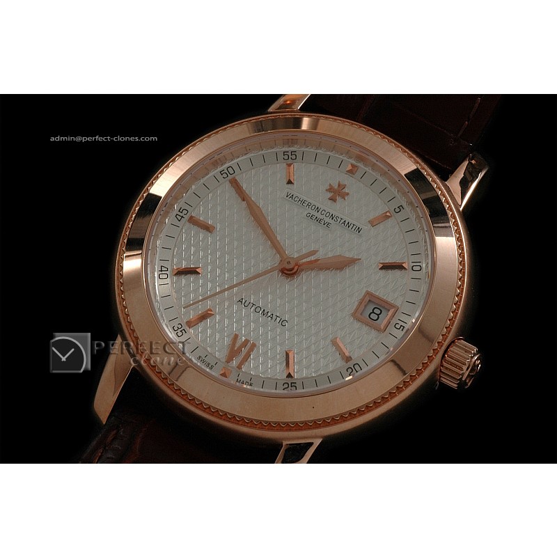 VC10035 Malte Classique WG White in Swiss Eta 2824-2