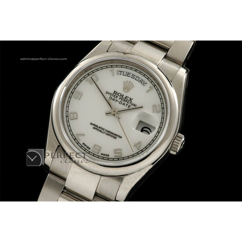 RLDDS10061 SS White Dial Num Marker Oyster Eta 2836-2