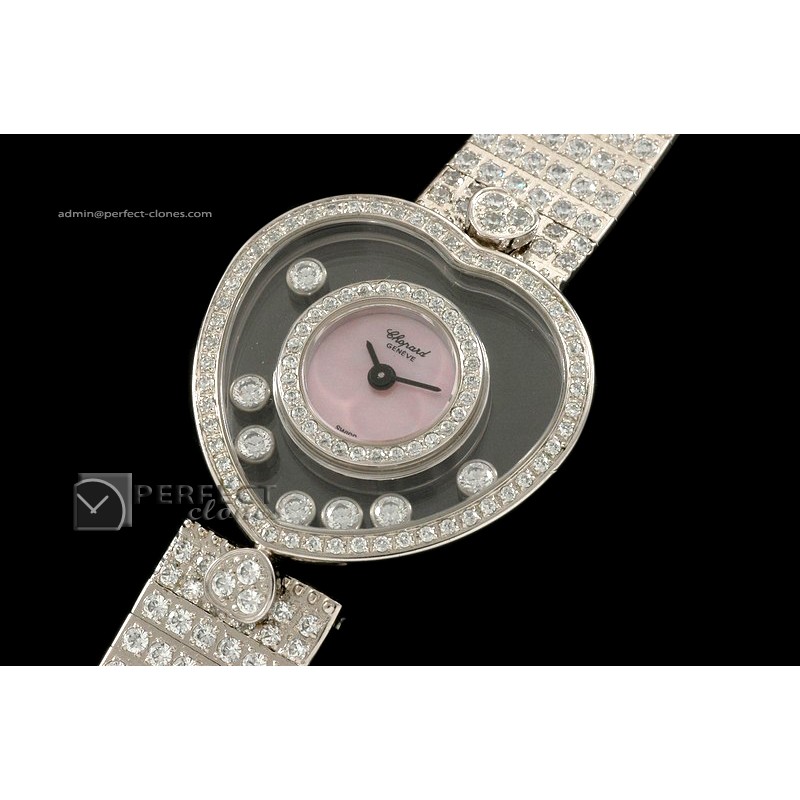 CP10013 Happy Diamonds Ladies WG Diam Pink Swiss Quartz Original