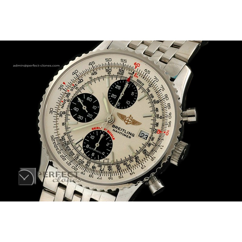 BL10032 Navitimer Serie Speciale White Dial Working Chronograph