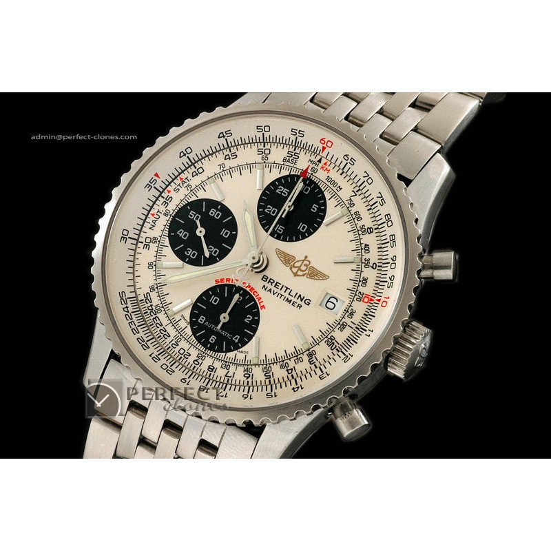 BL10042 Navitimer Serie Speciale White Dial Swiss 775Working C