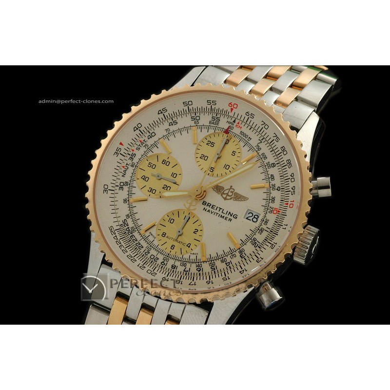 BL10045 TT Navitimer Serie Speciale White Dial Working Chronos