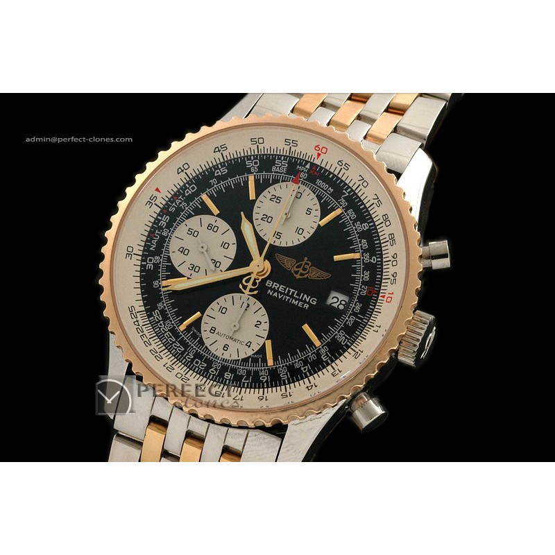BL10047 TT Navitimer Serie Speciale Black Dial Working Chronos