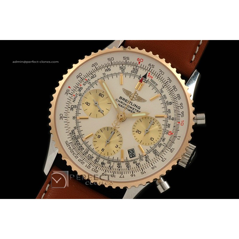 BL1005TT LE Navitimer White Dial Sticks Working Chronos 28800