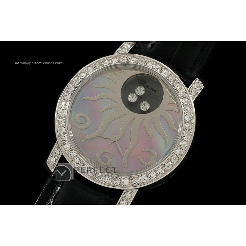 CP10021 Happy Sun Ladies SS Diamonds MOP Purple Quartz