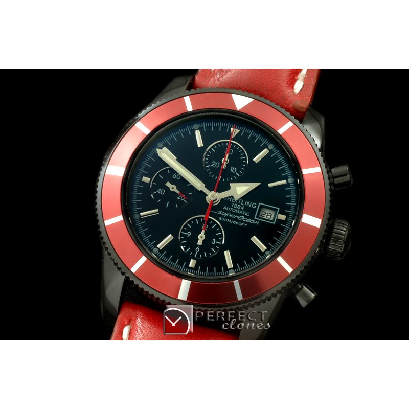 BLSF01009 Superocean Heritage Chrono PVD/LE Black A-7750