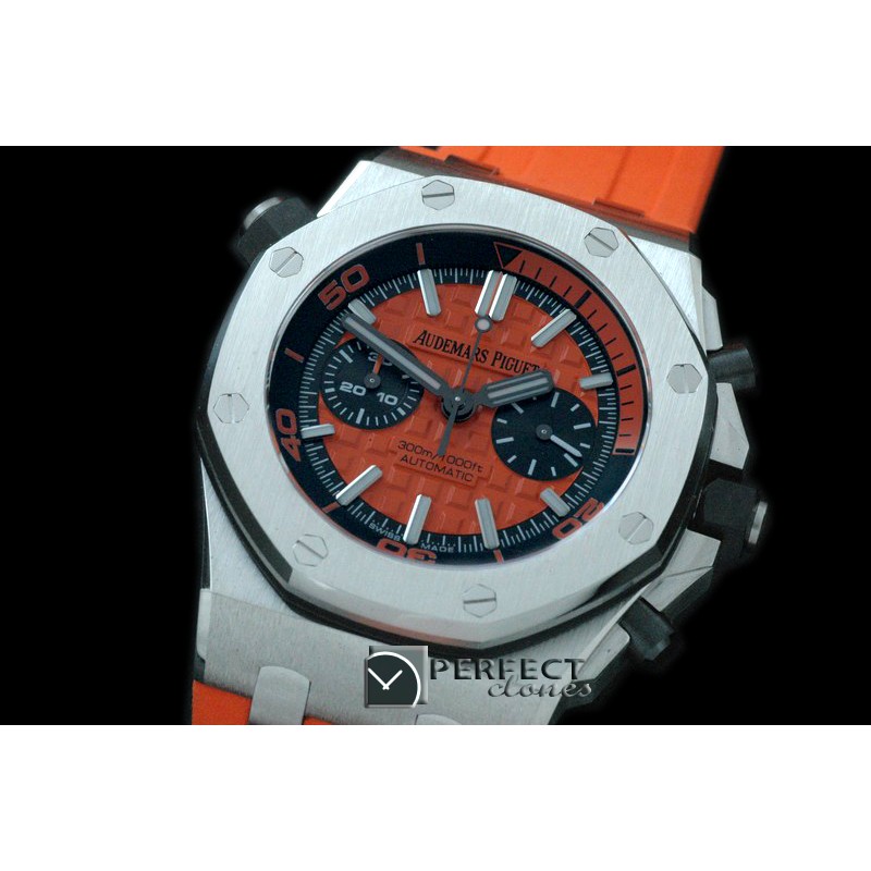 APDC-085 Royal Oak Diver Chrongraph SS/RU Orange Asia 7750/3126