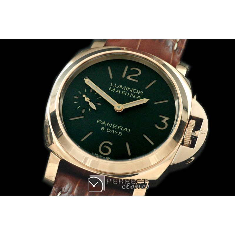 PN511P01 Pam 51P 8 Days RG/LE Black P-3000/5000