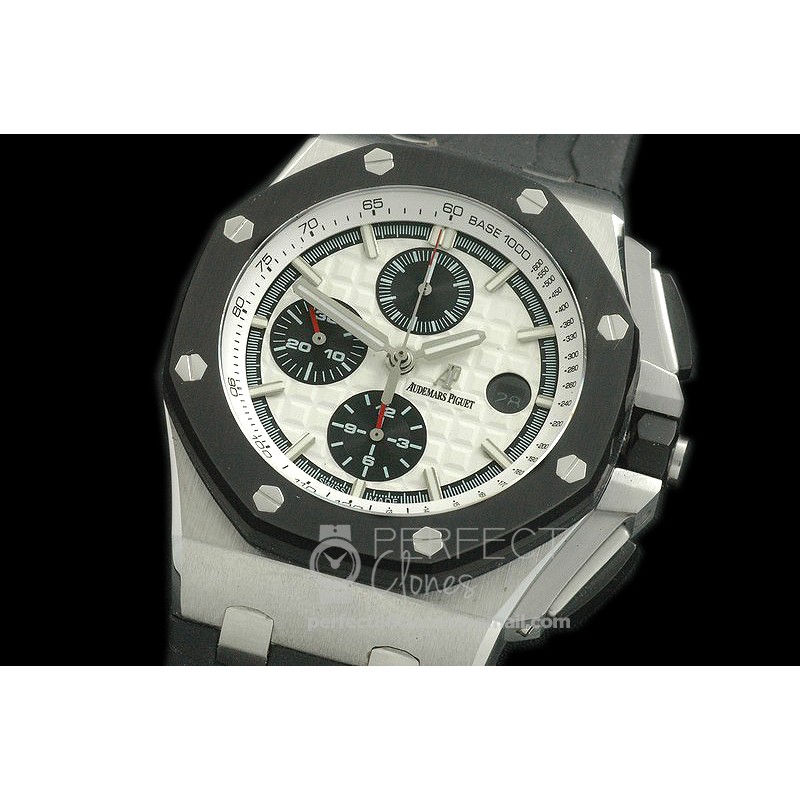 AP26400-101 Royal Oak Offshore 26400 SS/RU White A-7750