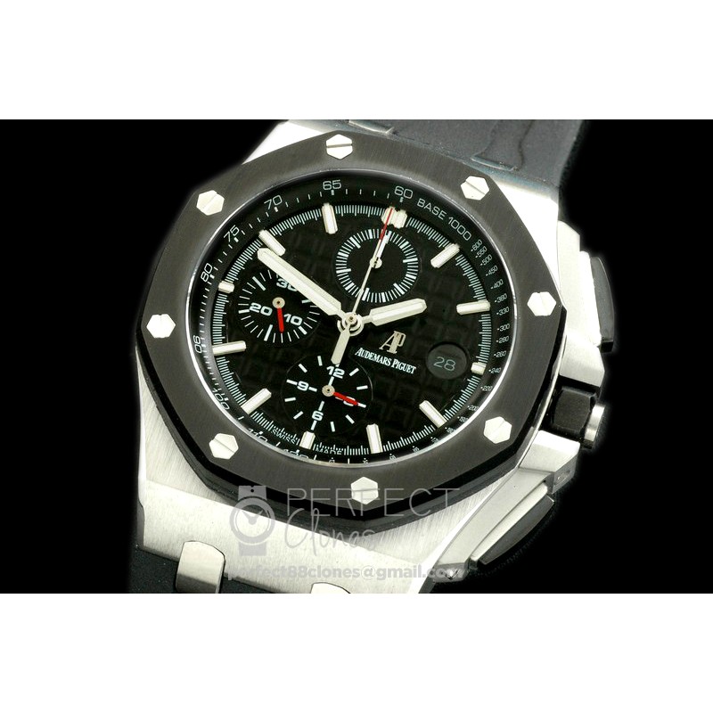 AP26400-104 Royal Oak Offshore 26400 SS/RU Black A-7750