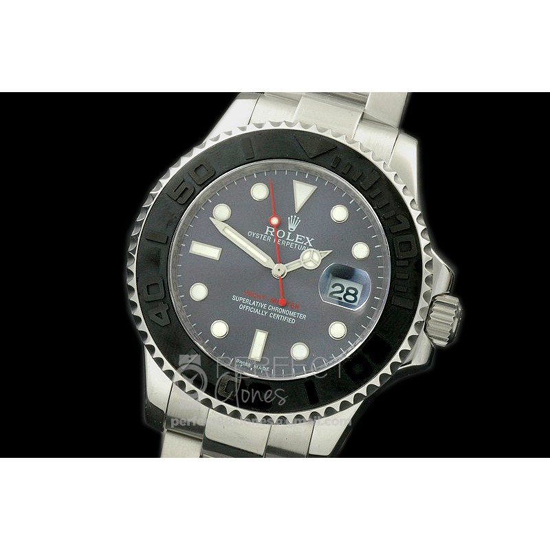 RYMEN00083 Yachtmaster Men CER/SS Blue A-2836
