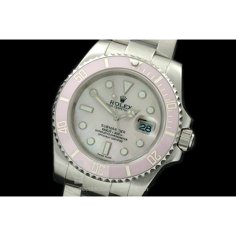 RLS-SP-019 Submariner 116610 MOP Pink SS/SS A-2813