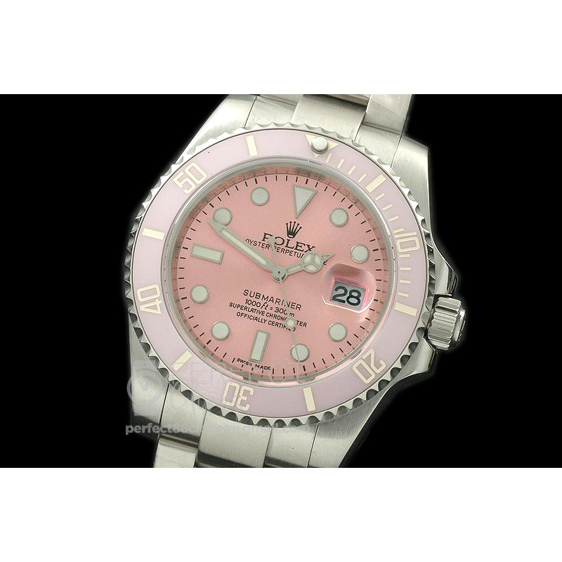 RLS-SP-018 Submariner 116610 Pink SS/SS A-2813