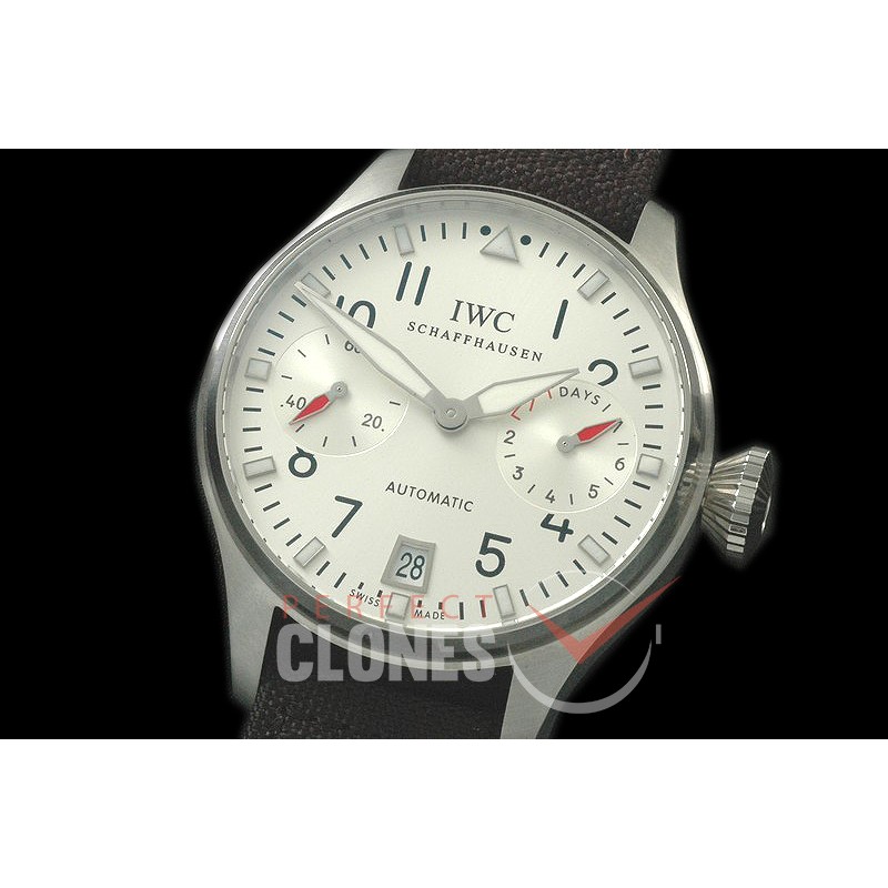 0 IWBP01027 Big Pilot 7 Days SS/NY DFB White A-52010